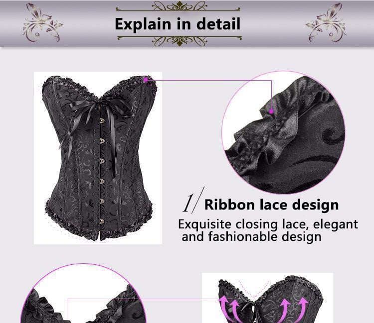 Sexy Woman Lace Corset - RORCIE