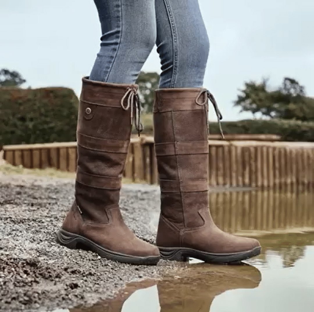 warm knee high boots