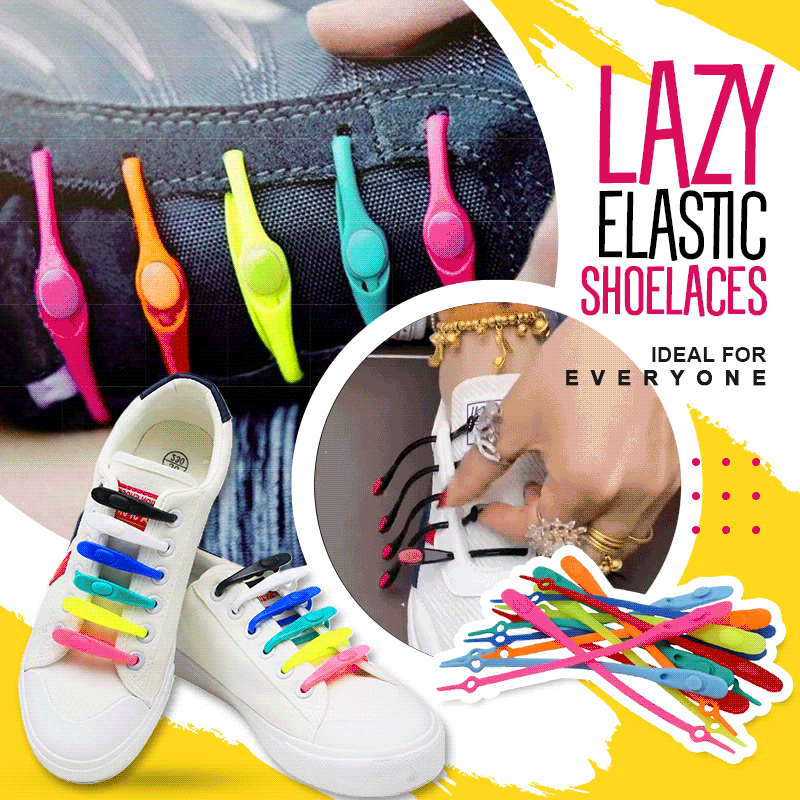 Lazy Elastic Shoelaces(14 pcs)