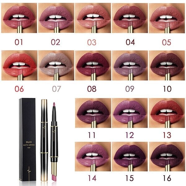 🎉 BUY MORE SAVE MORE🎉 16 Color Long Lasting Lipstick Lipstick + Lip