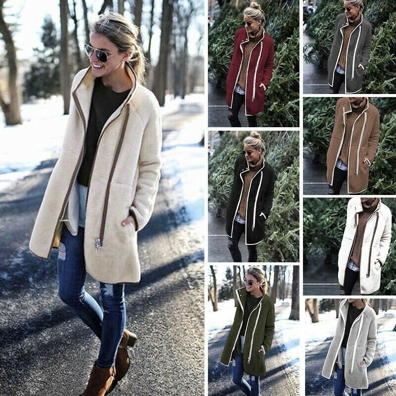 melodress casual patchwork long coat