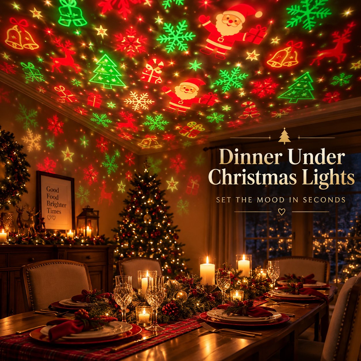 Christmas Tree LED Decorative Lamp