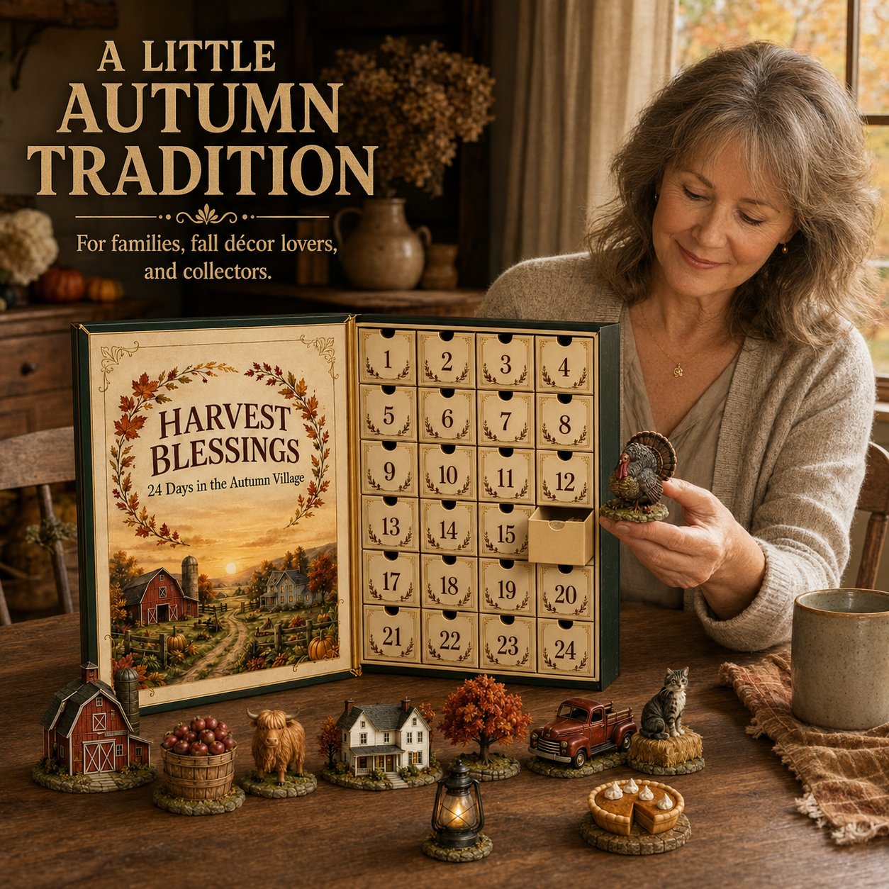 Harvest Blessings seasonal display