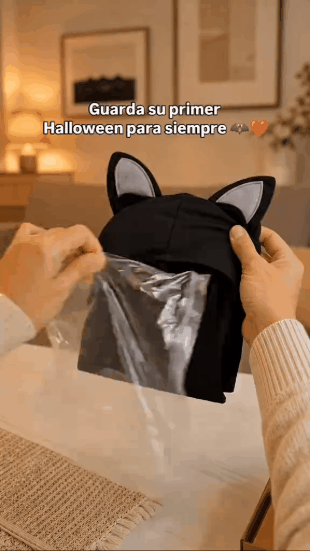 Baby First Halloween Bat Outfit