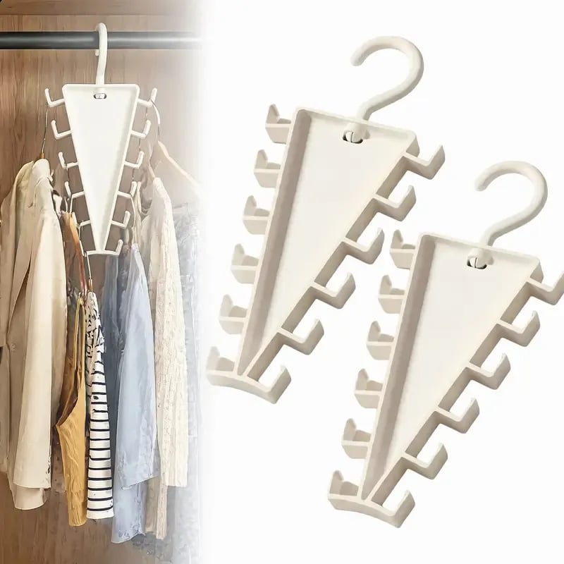 V-shaped 12-hook rotating organizer product detail