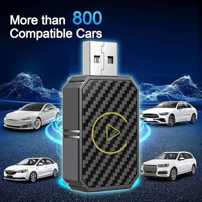 1pc   2 in 1 usb c dongle for iphone   portable   supports   phone calls navigation universal   built in wireless technology without battery details 0
