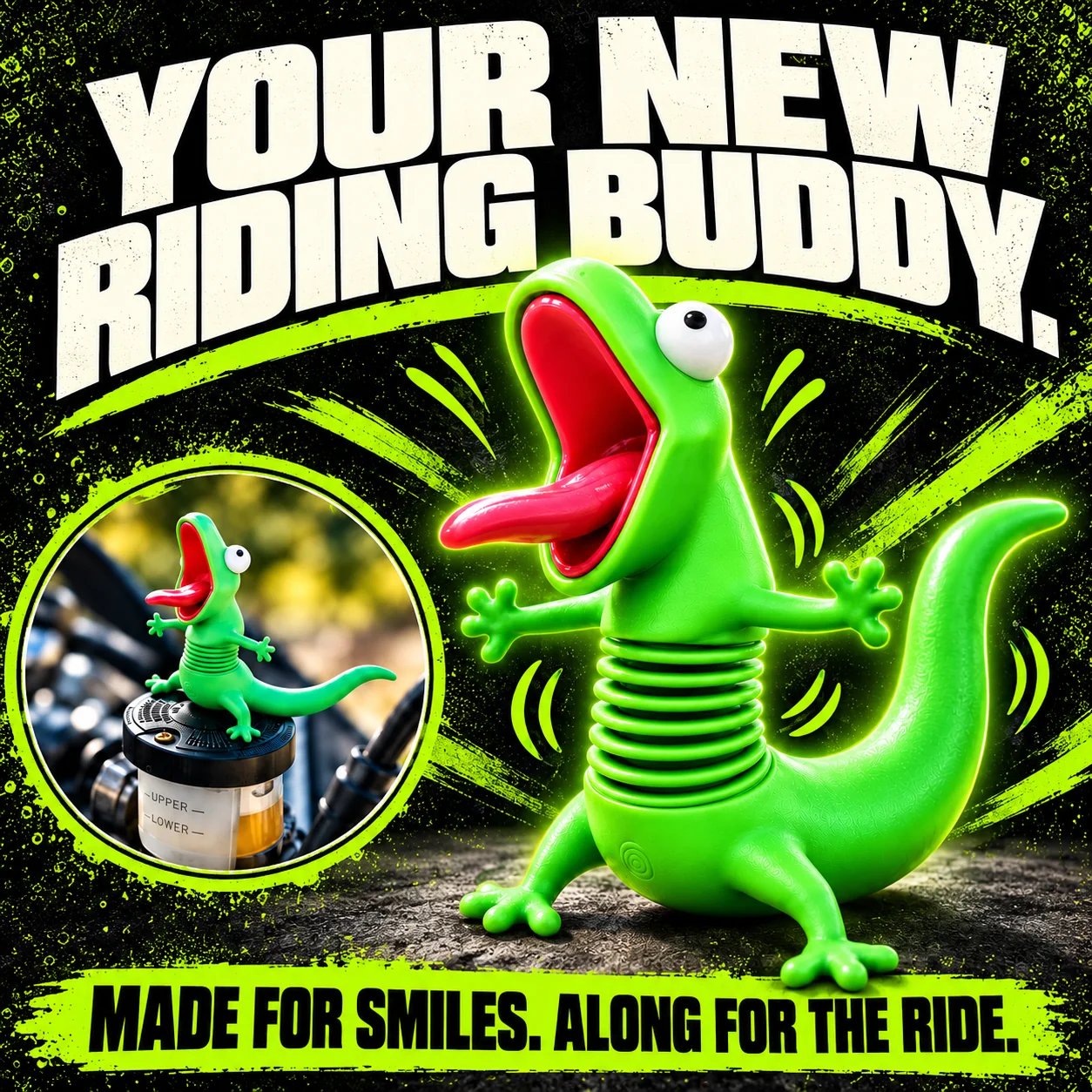 Wobbly Riding Buddy character decoration