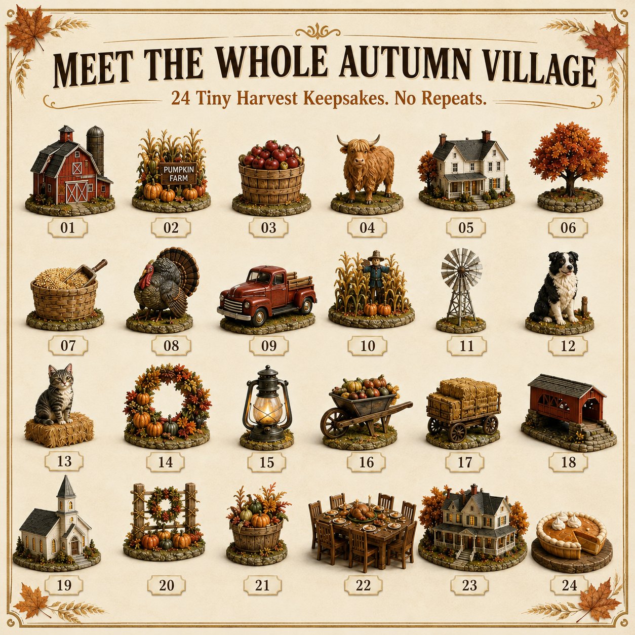 Harvest Blessings autumn collection