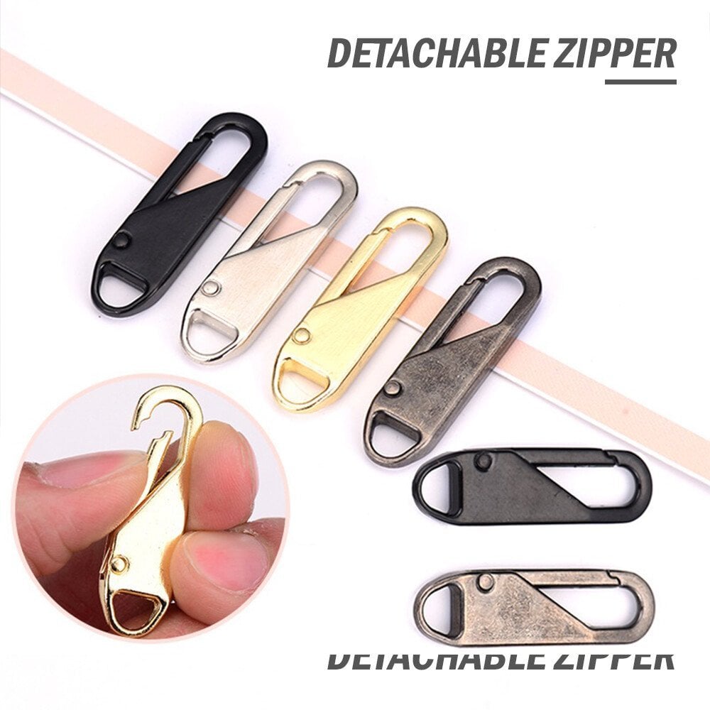 Zipper Pull Replacements Repair Kit (Set/10 Pcs)