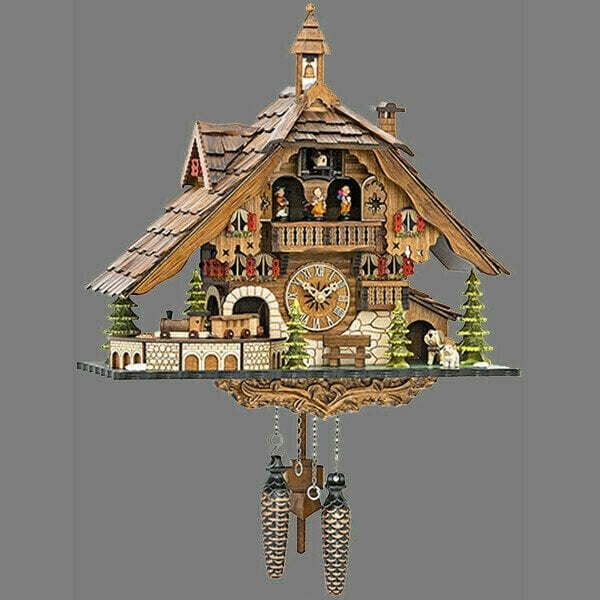 Cuckoo Clock Dancing Couple 