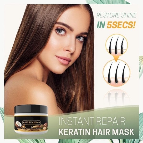 🔥Last Day 70 OFF🔥ShinyHair Instant Keratin Hair Repair Mask