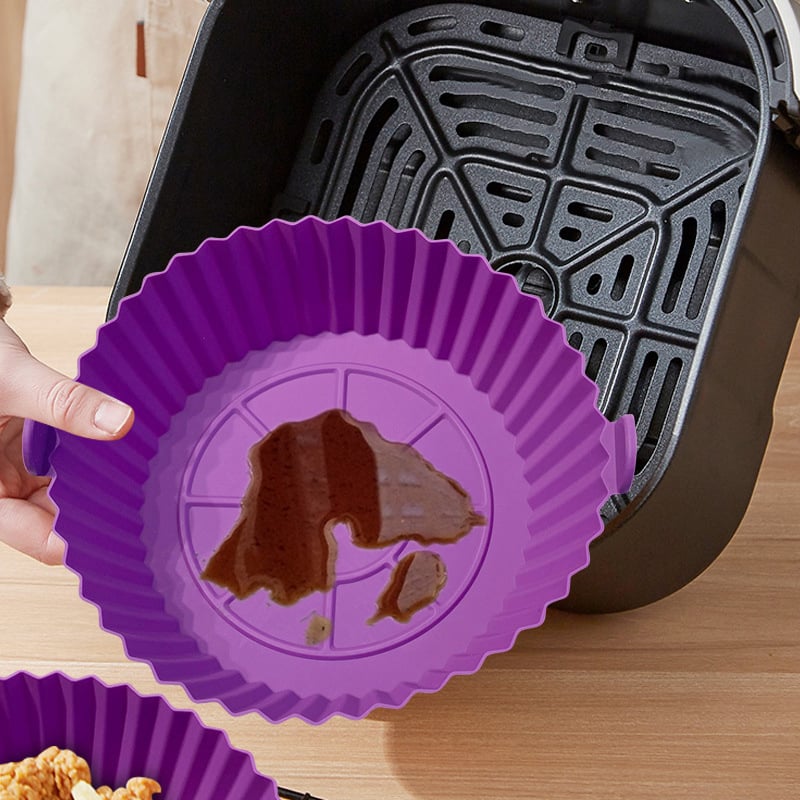 Air Fryer Silicone Baking Tray（Reusable）