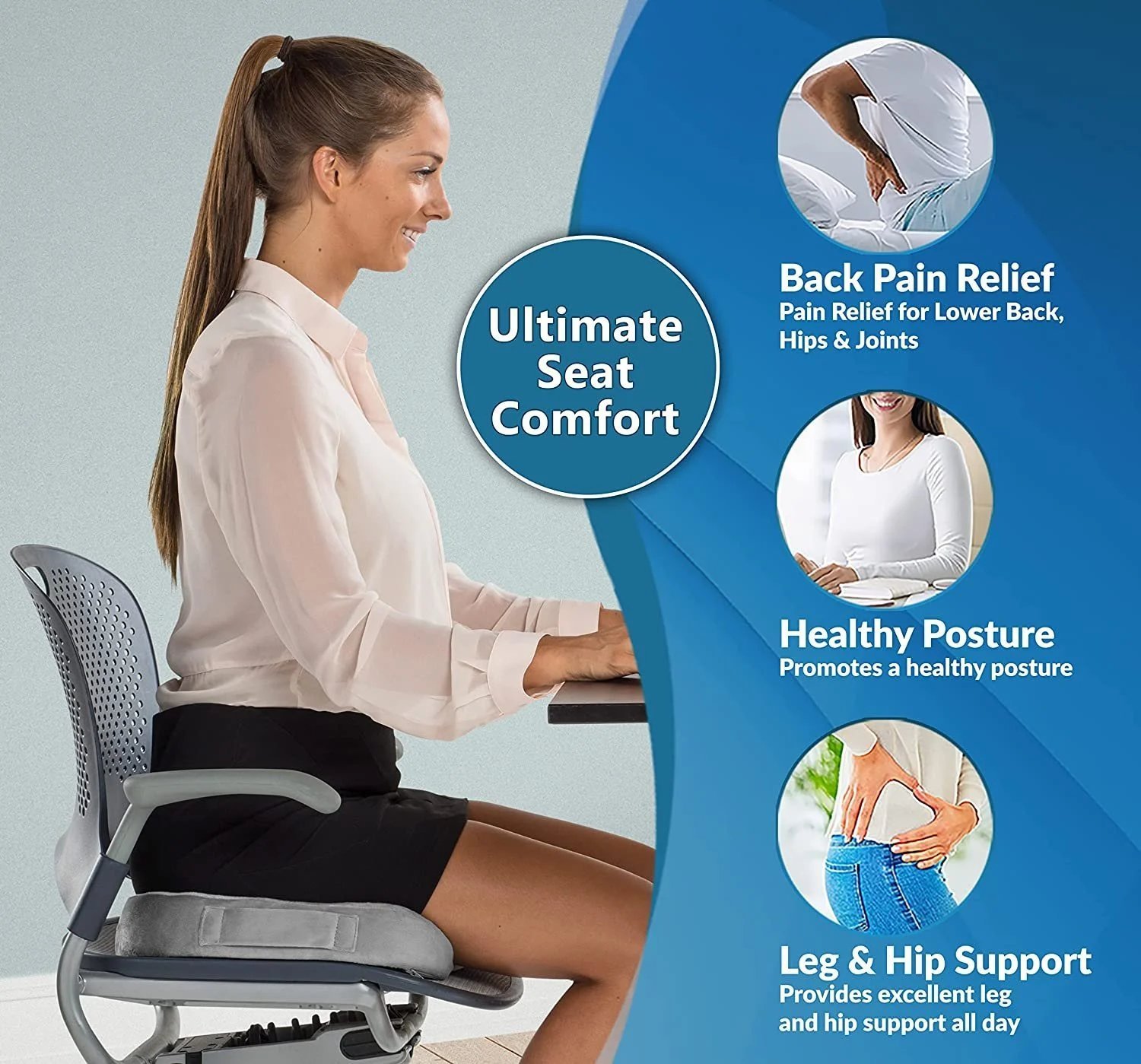 (🔥Last daySale 40 off )Premium Soft Hip Support PillowBUY 2 FREE