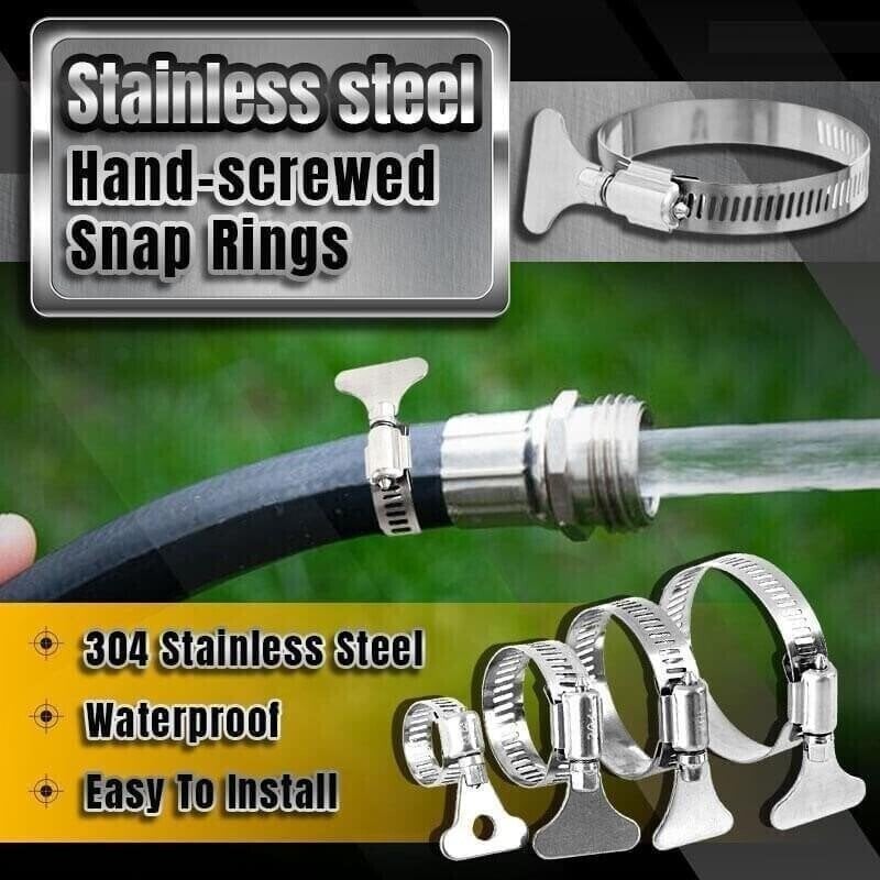 Stainless steel Handscrewed Snap Rings🔥Promotion49 OFF🔥