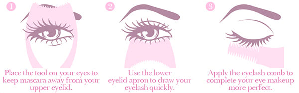 mascara shield usage