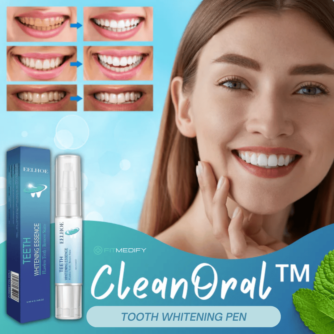CleanOral™ Teeth Whitening Pen Instantly whiter teeth