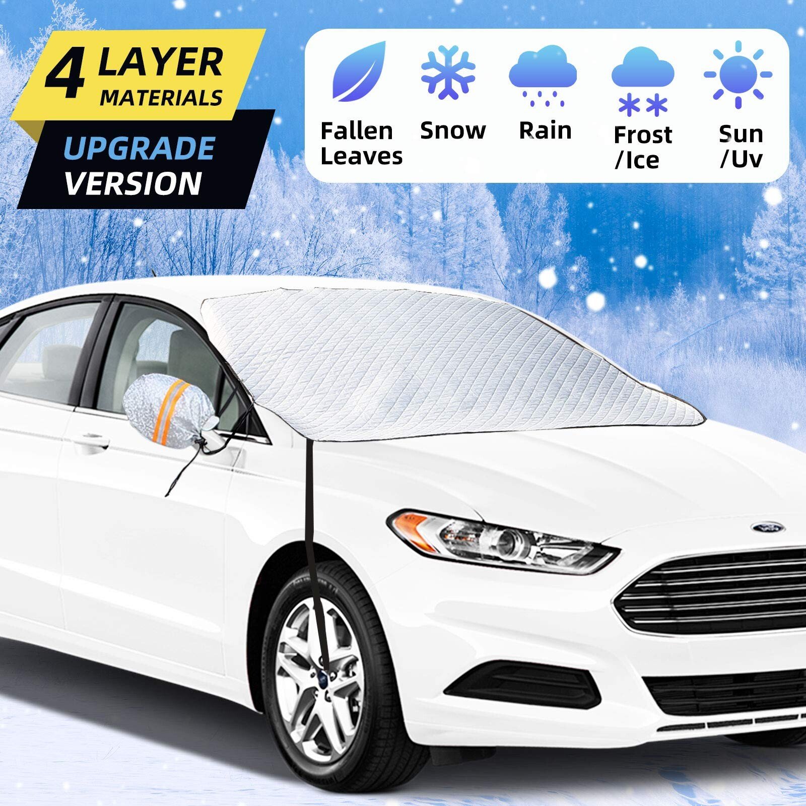 Car Windshield Snow Cover
