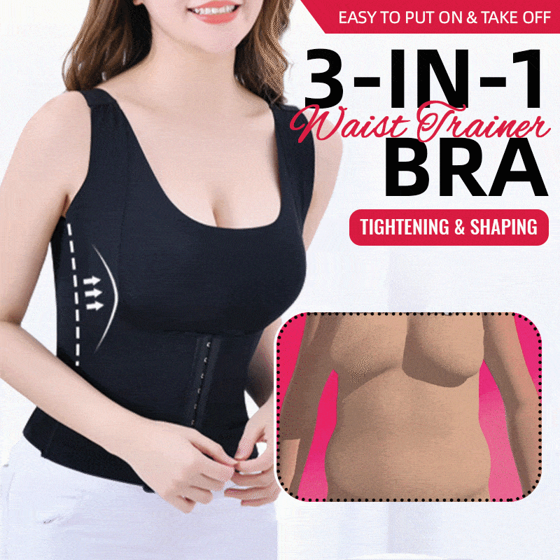 3in1 Waist Trainer Bra Conceptbake