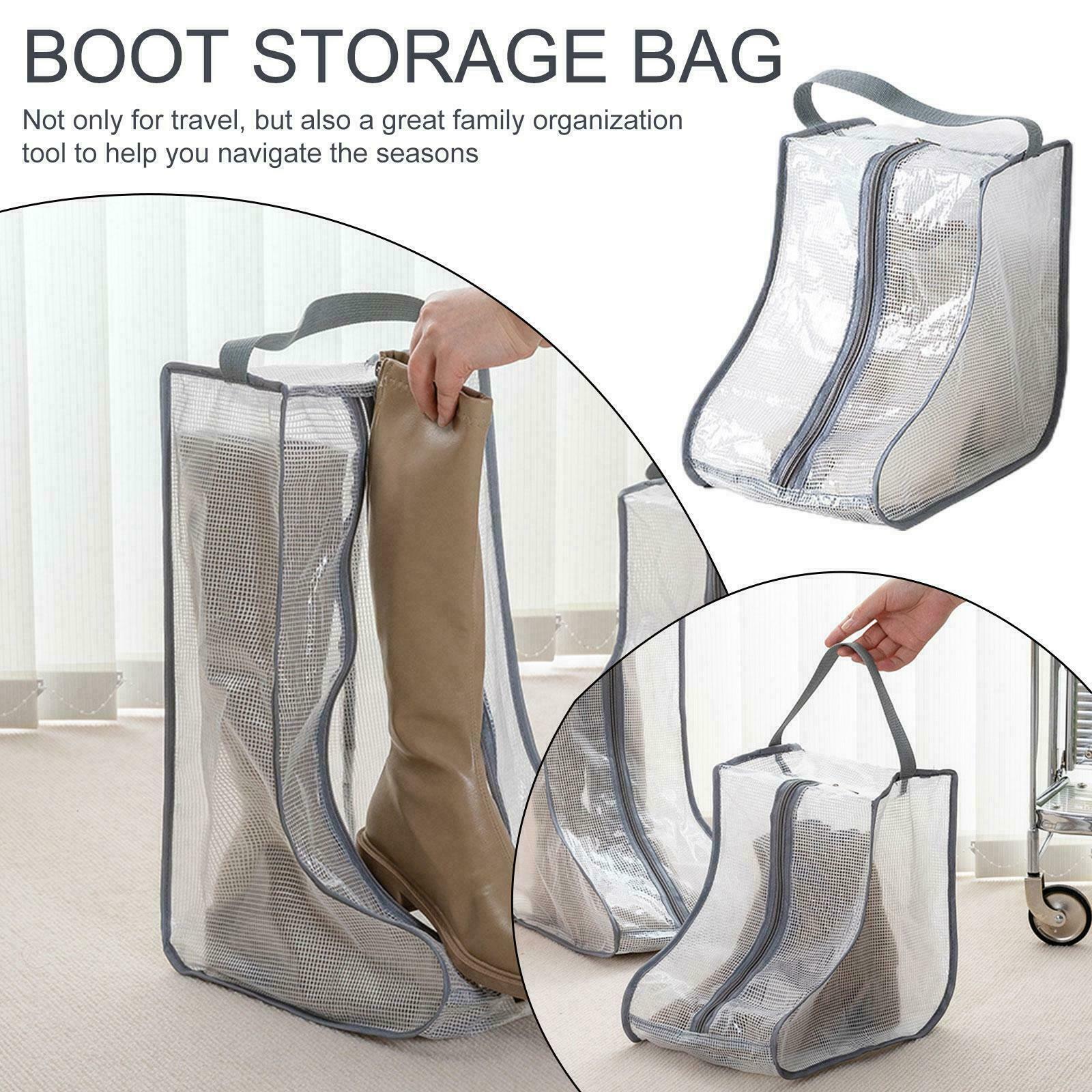Portable Women Tall/Short Boots Storage Bags 2PCS Meetwind