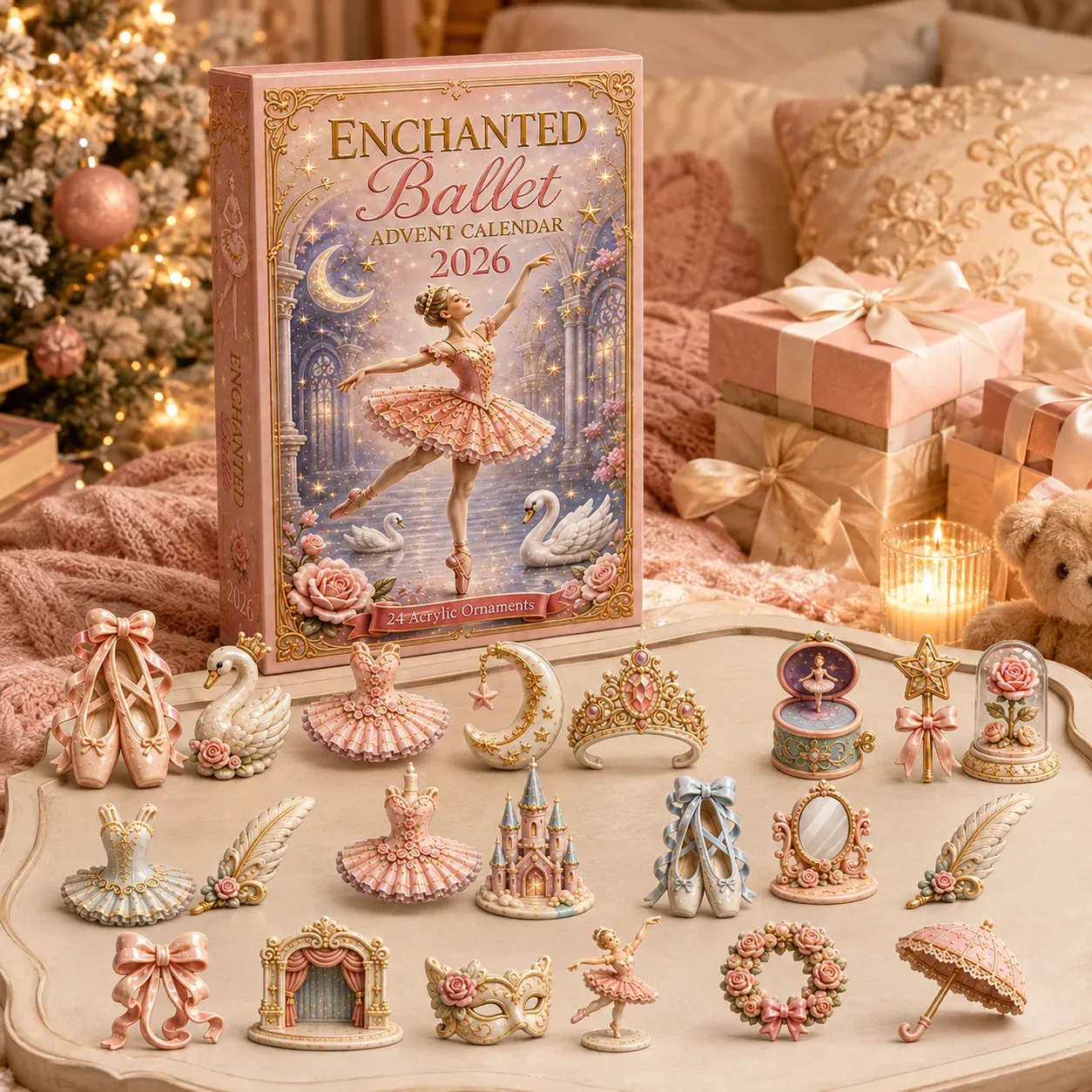 Enchanted Ballet Advent Calendar gift for ballet lover