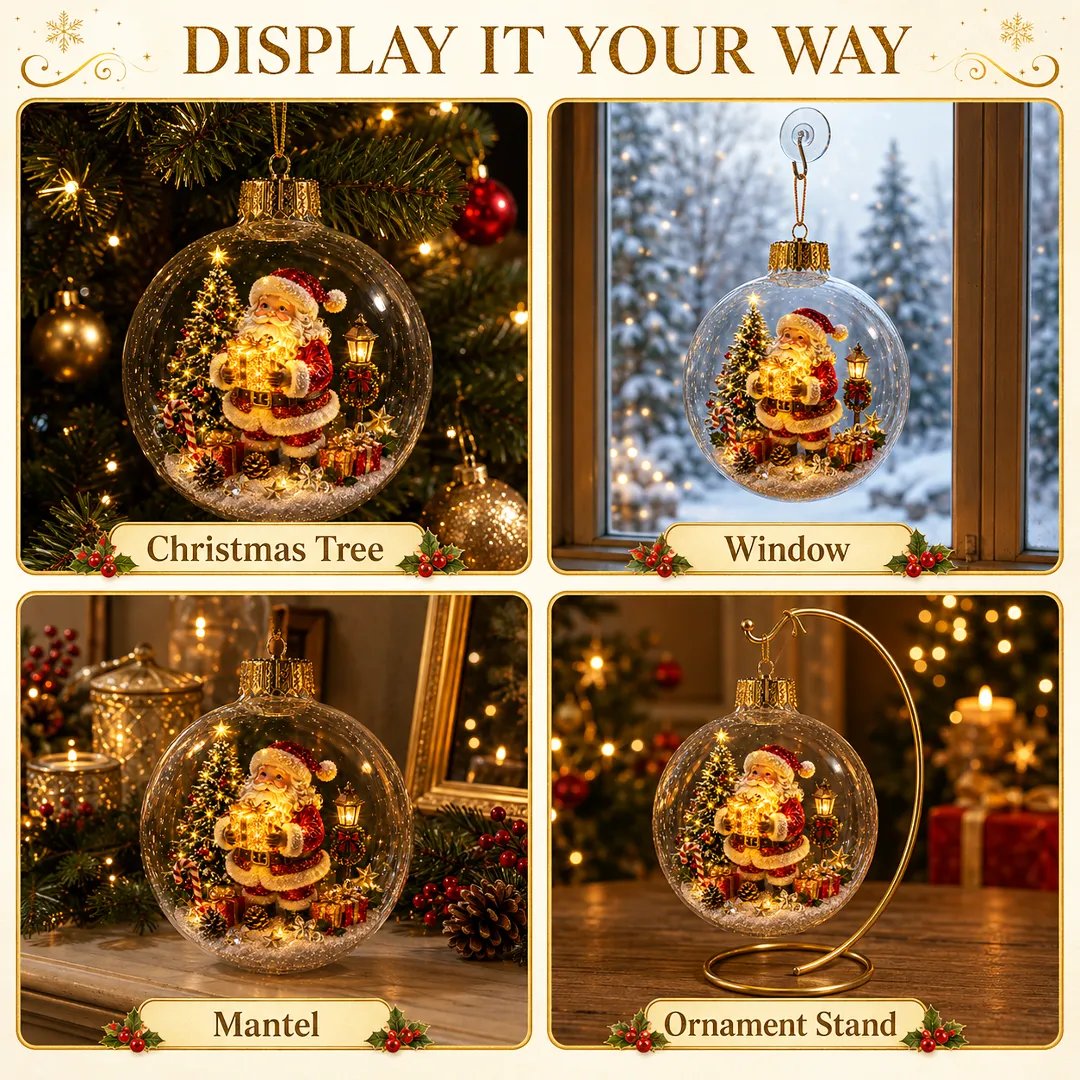 Christmas ornament display ideas
