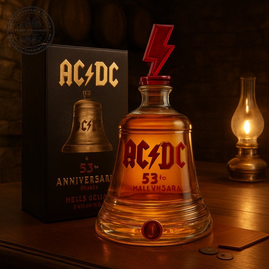 AC DC 53rd Anniversary Hell’s Bells Decanter Bottle