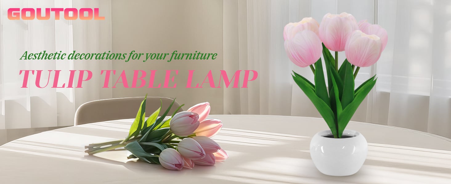 led lights glass table lamp lampara de tulipanes crystal table lamp floral lamp led party lights