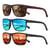 TURBOPEP Full Options 3 Pairs HD Polarized Sunglasses
