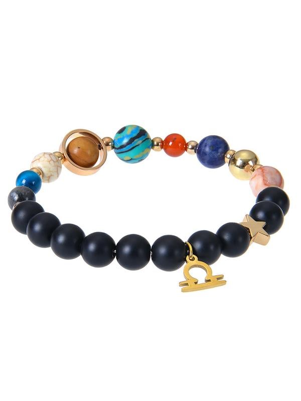 Constellation Design Beaded Bracelet, Fashionable Jewelry for Women & Men, Trendy All-match & Exquisite Jewelry for Birthday Gift 5
