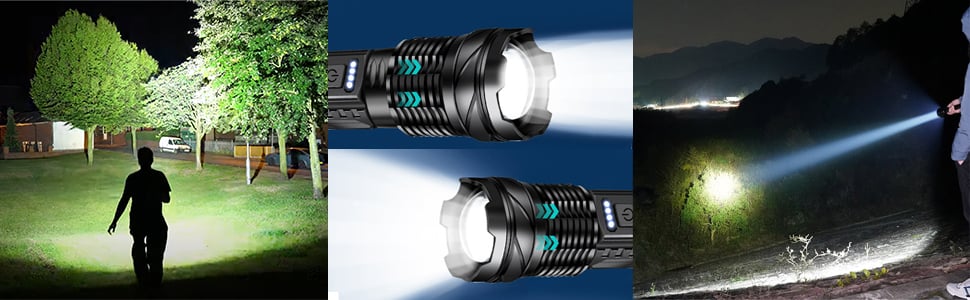 rechargeable flashlights high lumens