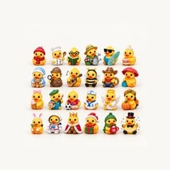 Collection of different duck designs