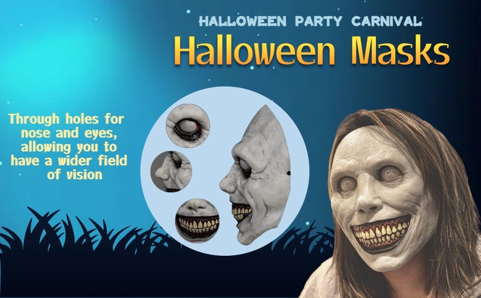 Halloween horror masks