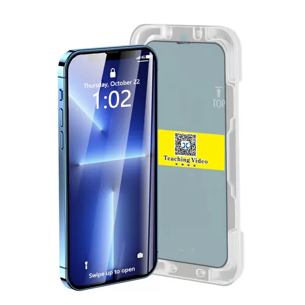 Hehuo Evo Tech Displayschutzfolie Für IPhone – 2 Stück 4K-HD, Unsichtbar & Staubfrei | Kompatibel Mit IPhone 13 Serie