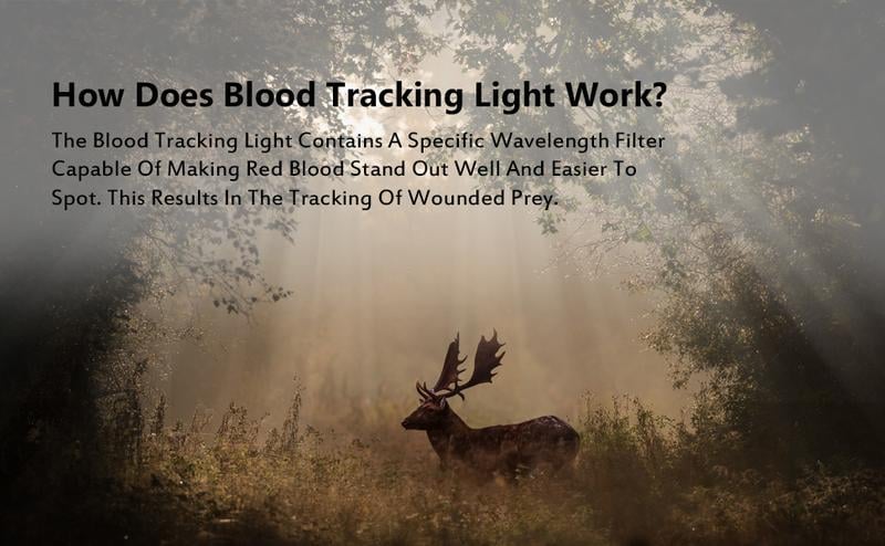 Rechargeable Blood Tracking Light for Night Hunting 2000 Lumens Blood Trail Tracking Flashlight Gifts for Hunter handheld powerful Festival Gift Rechargeable Blood Tracking Light for Night Hunting 2000 Lumens Blood Trail Tracking Flashlight Gifts for Hunter handheld powerful Festival Gift