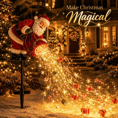 Santa Magic Pour Solar Light