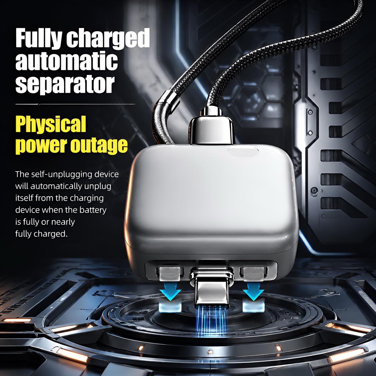 140W Type-C Physical-Disconnect Battery Guard - Auto & Self-Eject Charger, Smart Auto-Stop Charging Accessory for Mobile Smartphones, Laptops, Tablets, Anti-Overcharge Tech for Safe Overnight Use, Gift for Chargeable Devices 140W Type-C Physical-Disconnect Battery Guard - Auto & Self-Eject Charger, Smart Auto-Stop Charging Accessory for Mobile Smartphones, Laptops, Tablets, Anti-Overcharge Tech for Safe Overnight Use, Gift for Chargeable Devices
