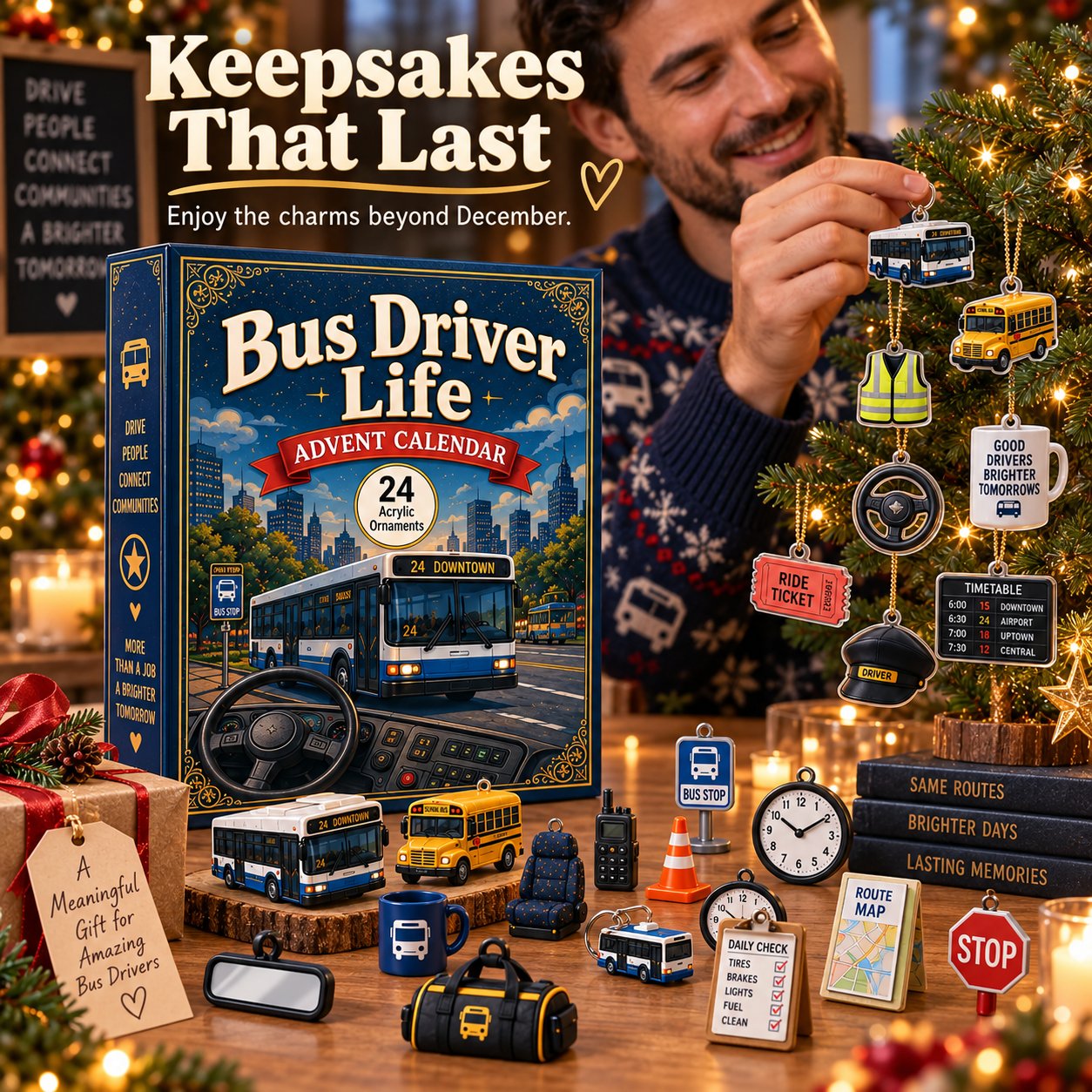 Christmas gift for bus drivers