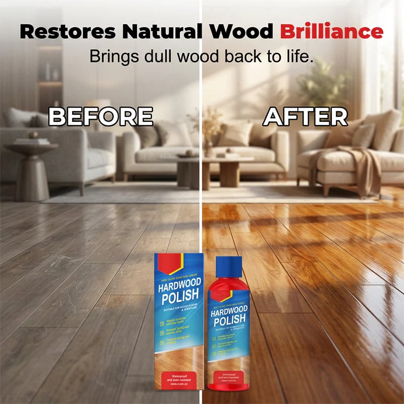 Restores Natural Wood Brilliance Polish