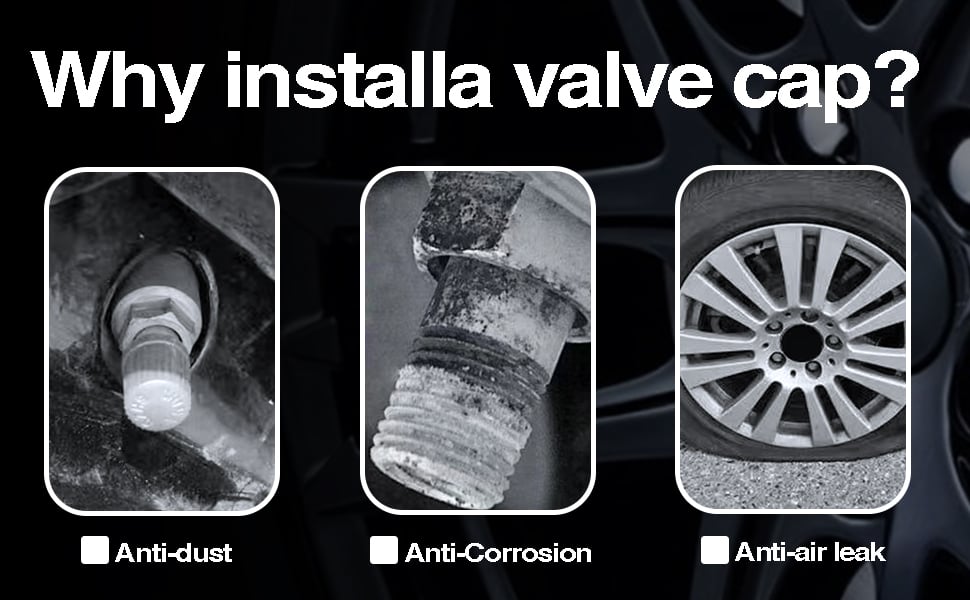 why installa valve caps