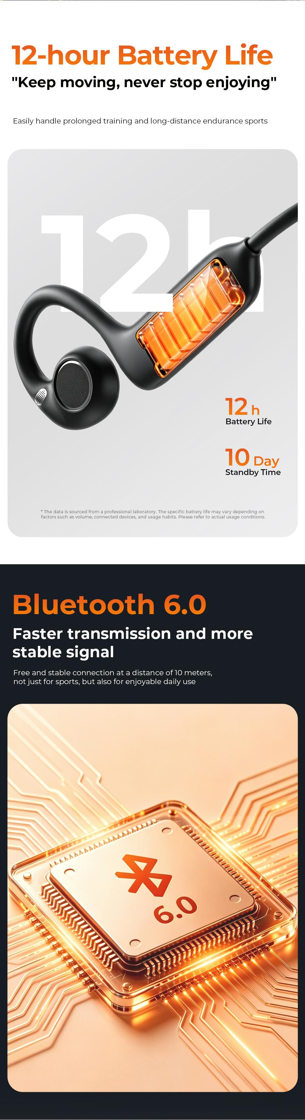 E12 Bone Conduction Bluetooth Headphones With 8MP EIS Stabilized Camera, 160+ Languages Instant Translation, Touch & Button Control, IP54 Waterproof Wearable Headset For Outdoor Cycling Vlog Recording Sports & Daily Communication E12 Bone Conduction Bluetooth Headphones With 8MP EIS Stabilized Camera, 160+ Languages Instant Translation, Touch & Button Control, IP54 Waterproof Wearable Headset For Outdoor Cycling Vlog Recording Sports & Daily Communication