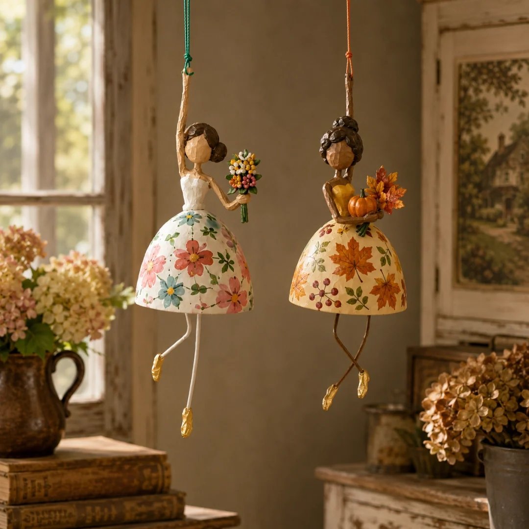 Different hanging lady designs