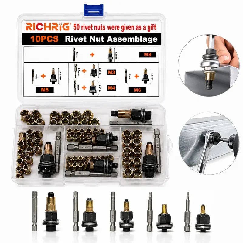 M3-M8 Rivet Nut Tool