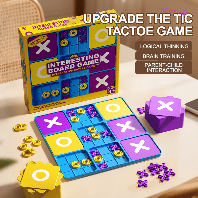 Ultimate Tic Tac Toe Family Strategy Game