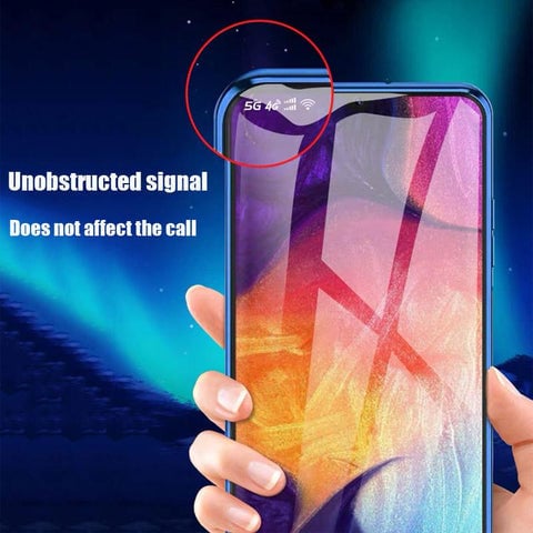 For Samsung Magnetic Tempered Glass Double Sided Phone Case For Samsung Galaxy S23 S22 S21 S20 Ultra Plus Fe S10 Note 10 9 8 S9