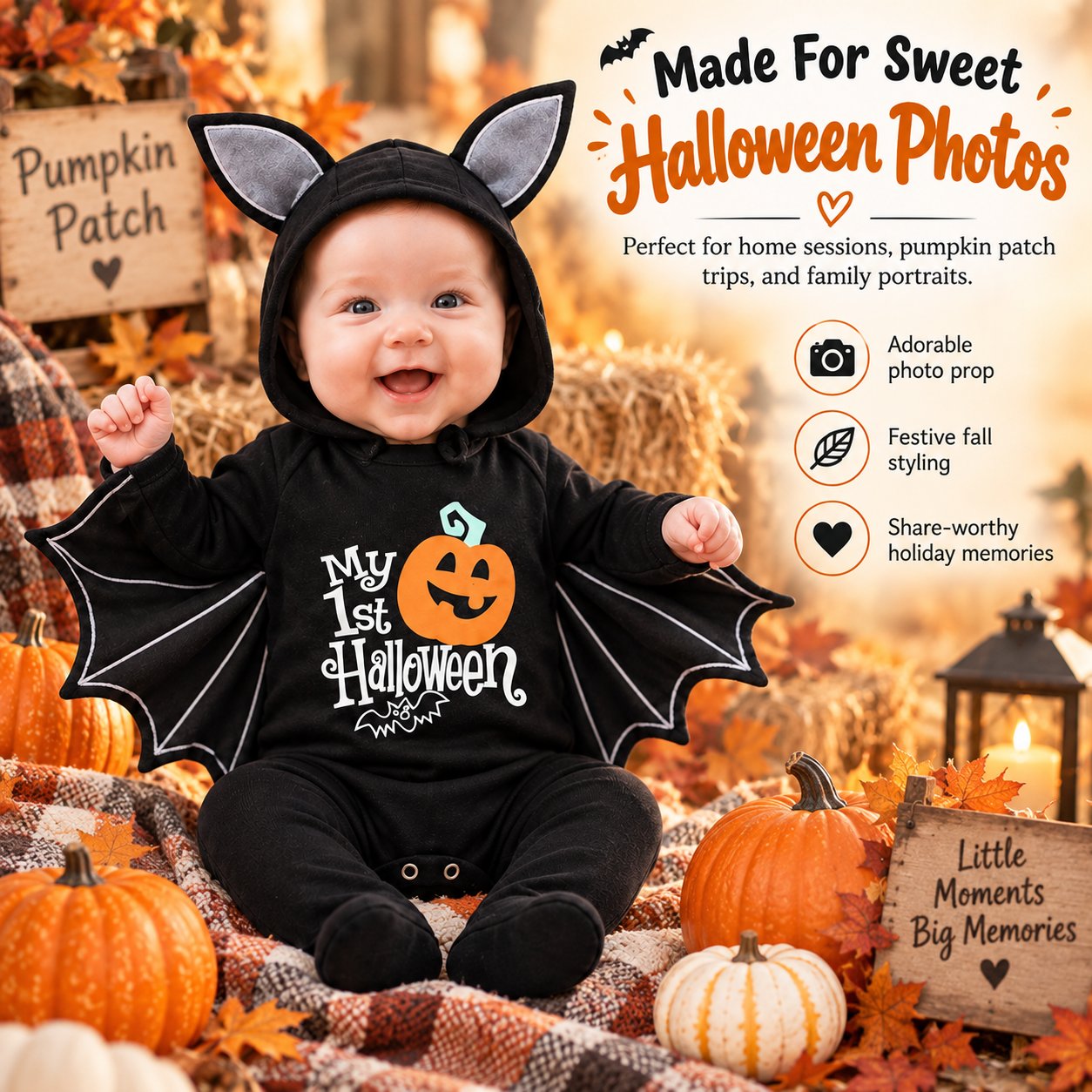 Baby Halloween Family Photo Outfit