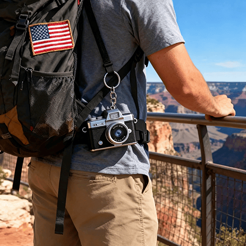 Compact portable camera