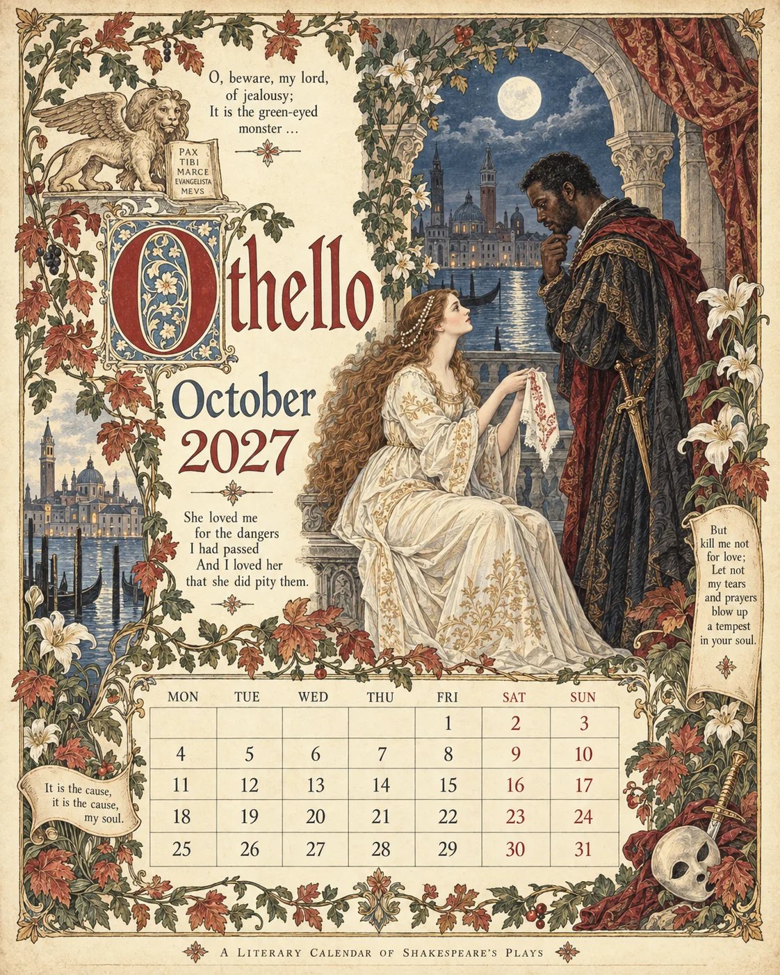 October — Othello