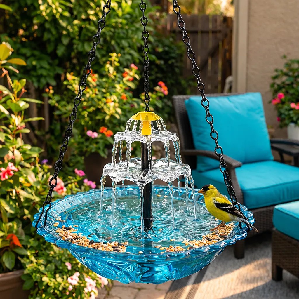 Solar Kaskadenbrunnen Design