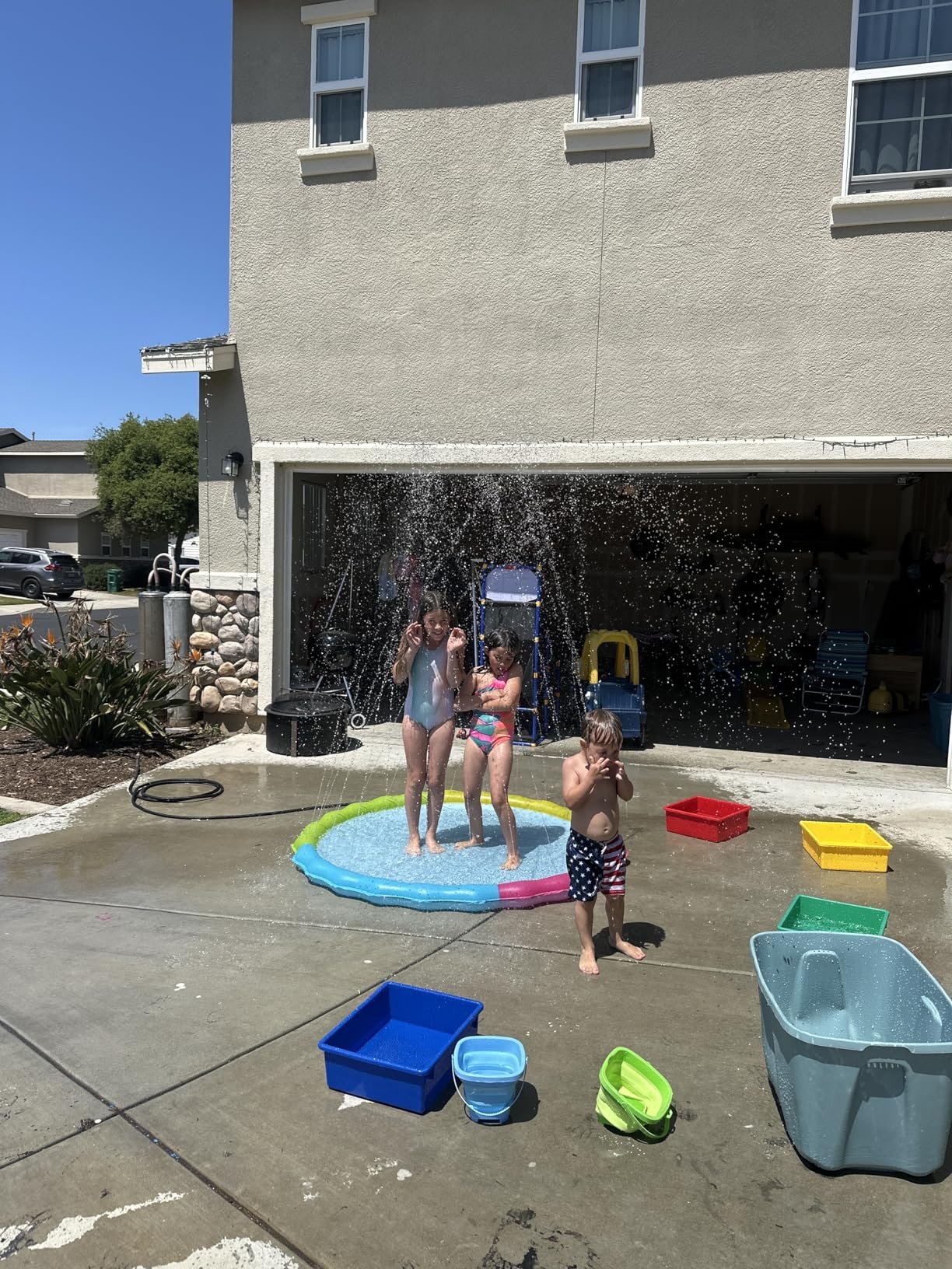 Perfect splash pad