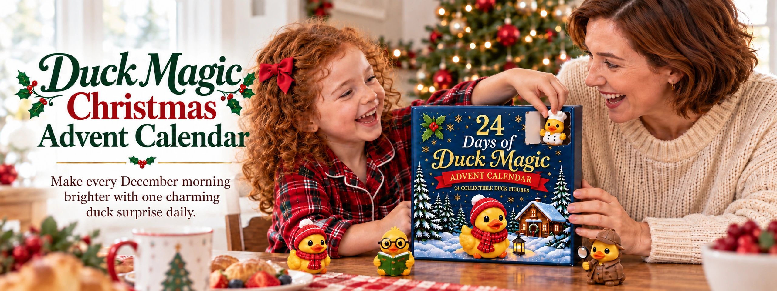 Duck Magic Christmas advent calendar product packaging